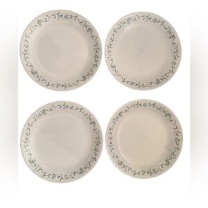 Corelle country cottage 10in dinner plates, set of 4